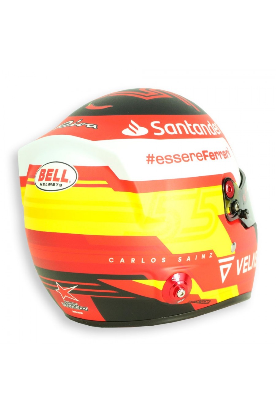 Casco Mini Helmet 1:2 Carlos Sainz 'Ferrari 2022'