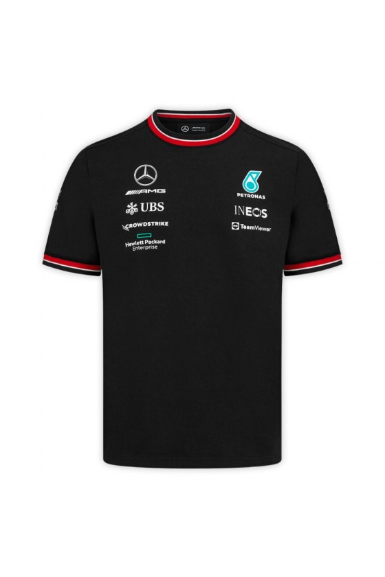 Mercedes AMG F1 2022 Kids T-Shirt Black