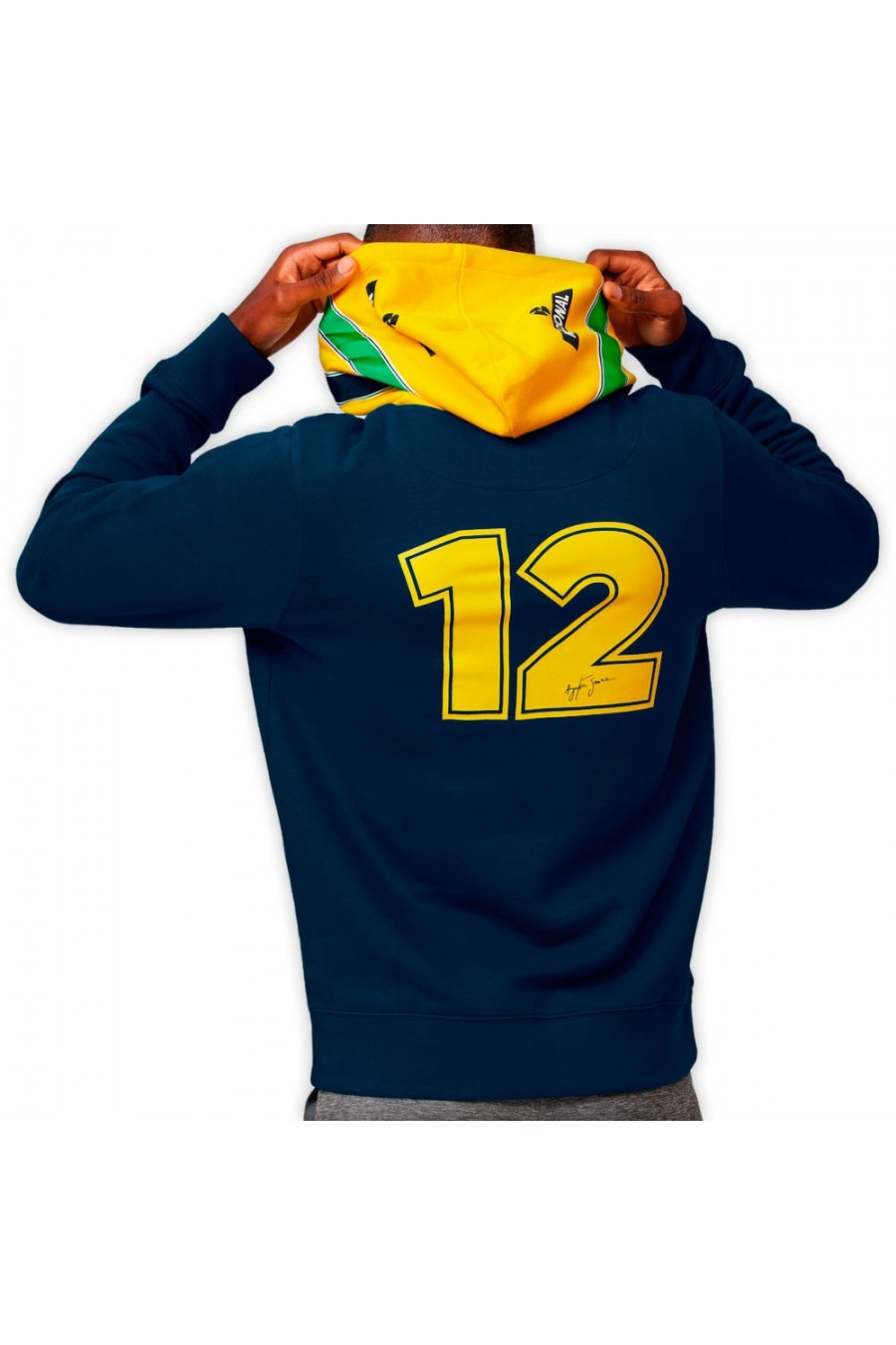 Ayrton Senna Helmet Sweatshirt