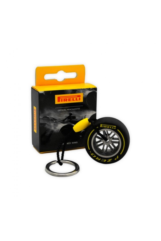 Pirelli F1 Medium Tire Nyckelring
