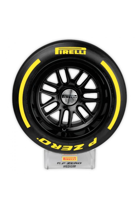 Pneumatico medio Pirelli F1 in miniatura 1:2