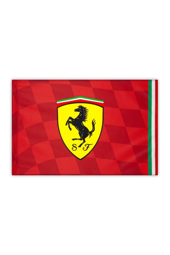 Flagge Scuderia Ferrari Stange 90x60cm.