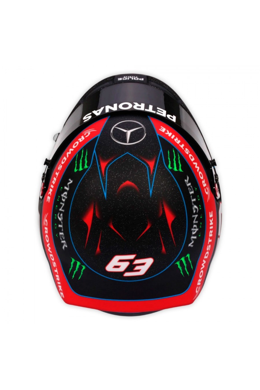 Casco Mini Helmet 1:2 George Russell 'Mercedes 2022'