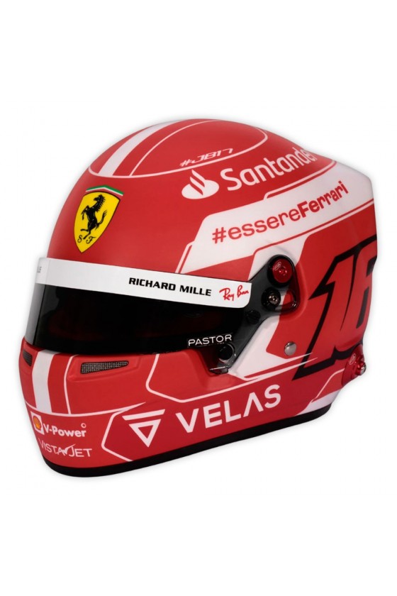Casco Mini Helmet 1:2 Charles Leclerc 'Ferrari 2022'