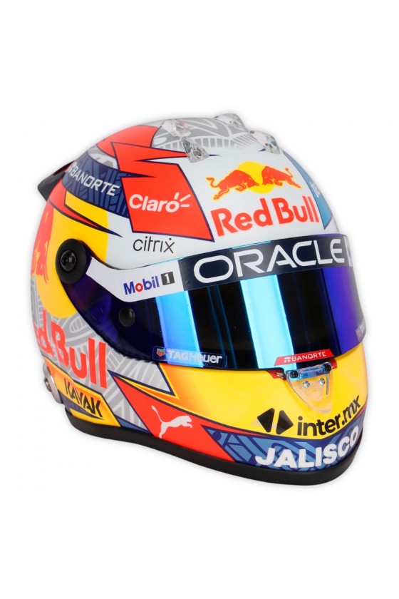 Casco Mini Helmet 1:2 Sergio PÃ©rez 'Red Bull 2022'