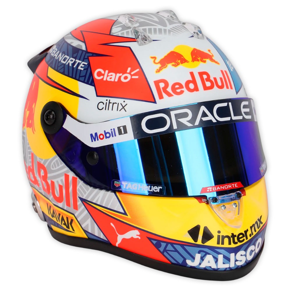 Casco Mini Helmet 1:2 Sergio Pérez 'Red Bull 2022'