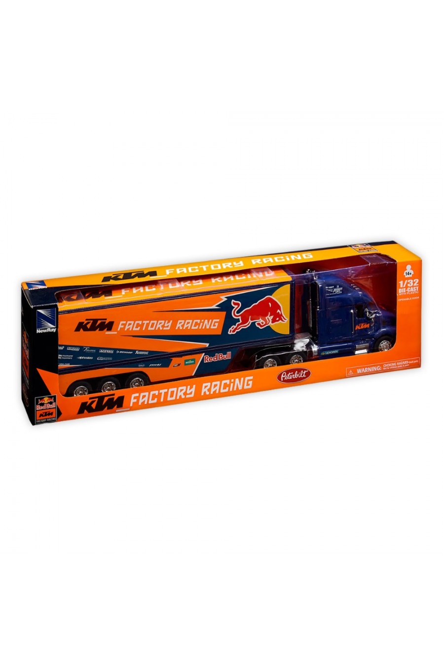 Camion de course Red Bull KTM 1:32 moulé sous pression