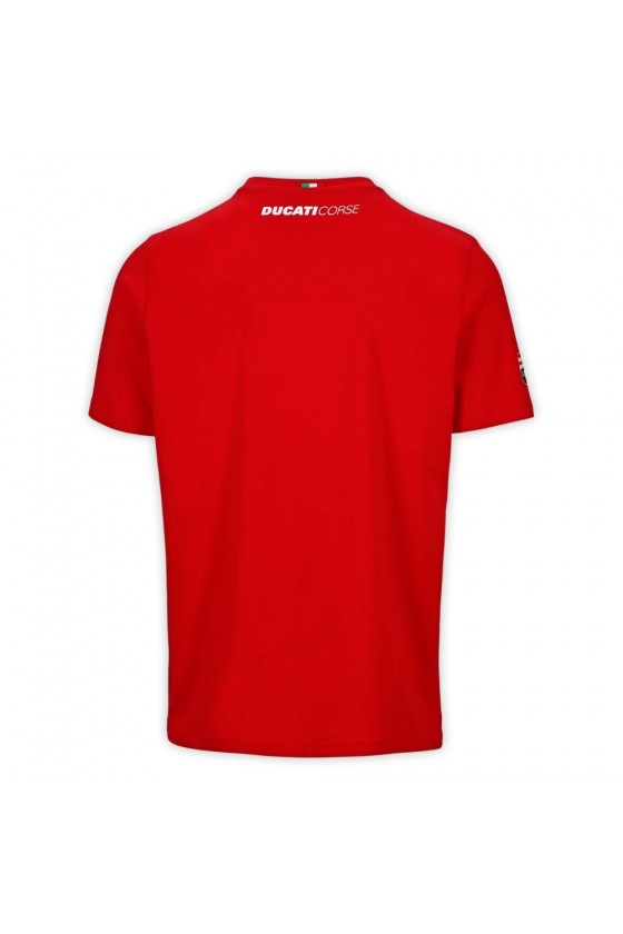 T-shirt Ducati Corse Logo Rouge