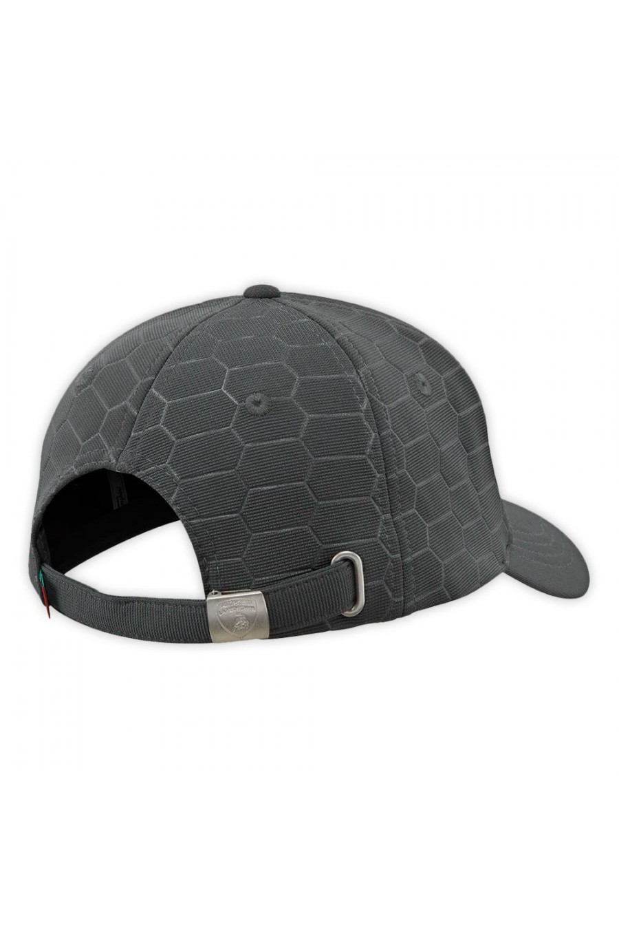 Casquette grise Lamborghini Squadra Corse Travel