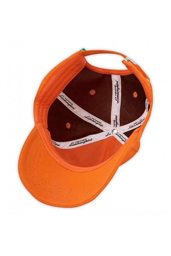 Gorra Lamborghini Squadra Corse Travel Naranja