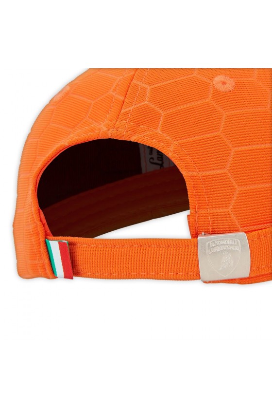 Casquette Lamborghini Squadra Corse Travel Orange