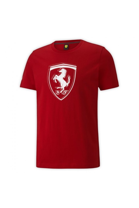 Scuderia Ferrari Race Shield Röd T-shirt
