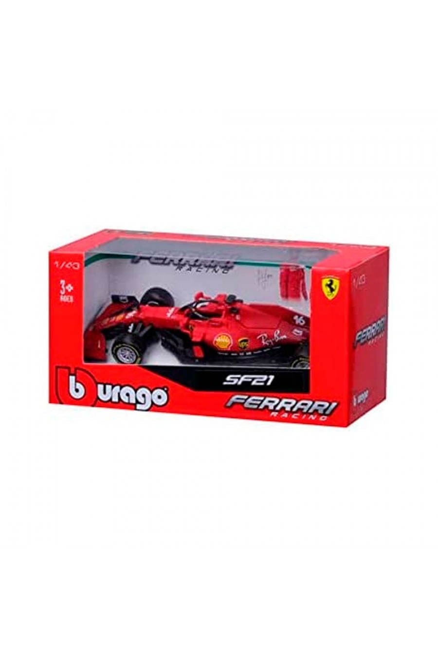 Diecast 1:43 Car Scuderia Ferrari SF21 2021 'Charles Leclerc'