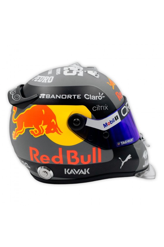 Mini Helm 1:2 Sergio Pérez 'Red Bull 2022' Monaco GP