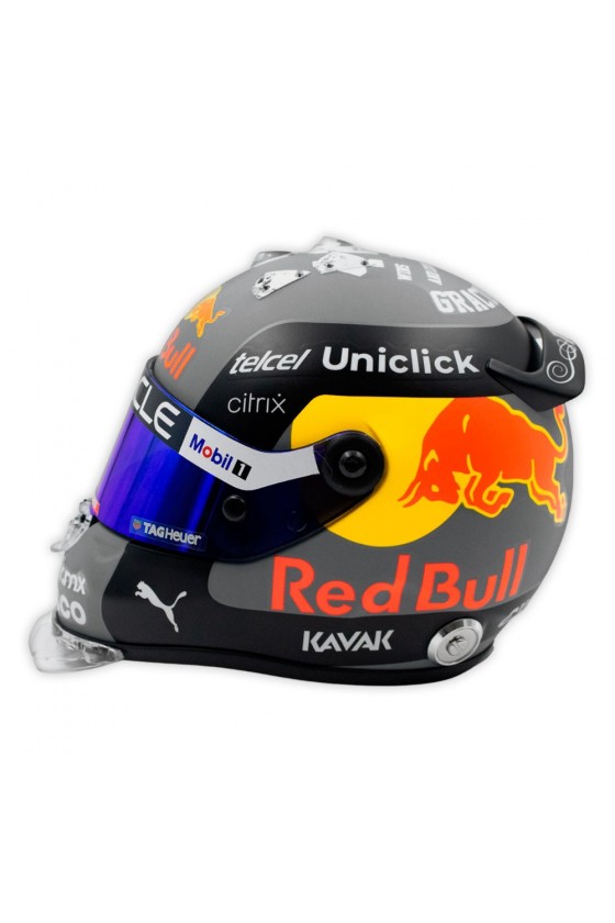 Mini Helm 1:2 Sergio Pérez 'Red Bull 2022' Monaco GP