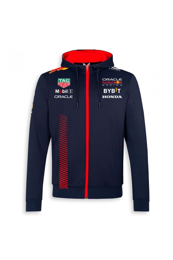 Red Bull F1-hoodie met rits