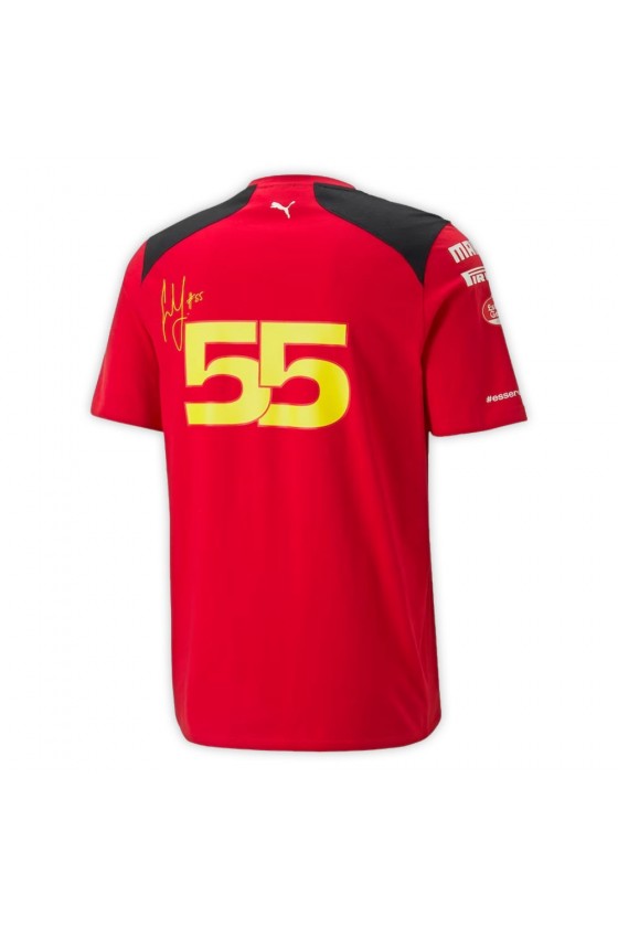 Camiseta Ferrari F1 Carlos Sainz