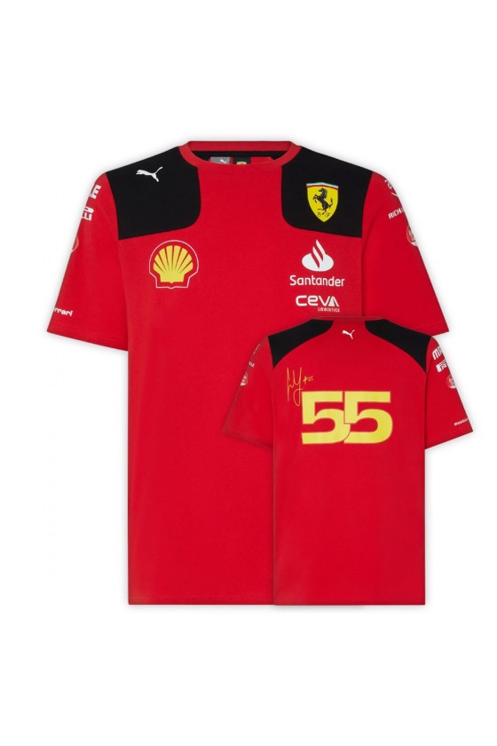 Camiseta Ferrari F1 Carlos Sainz