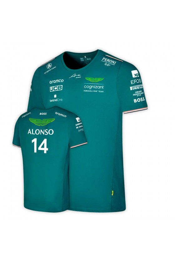 T-shirt Fernando Alonso Aston Martin F1