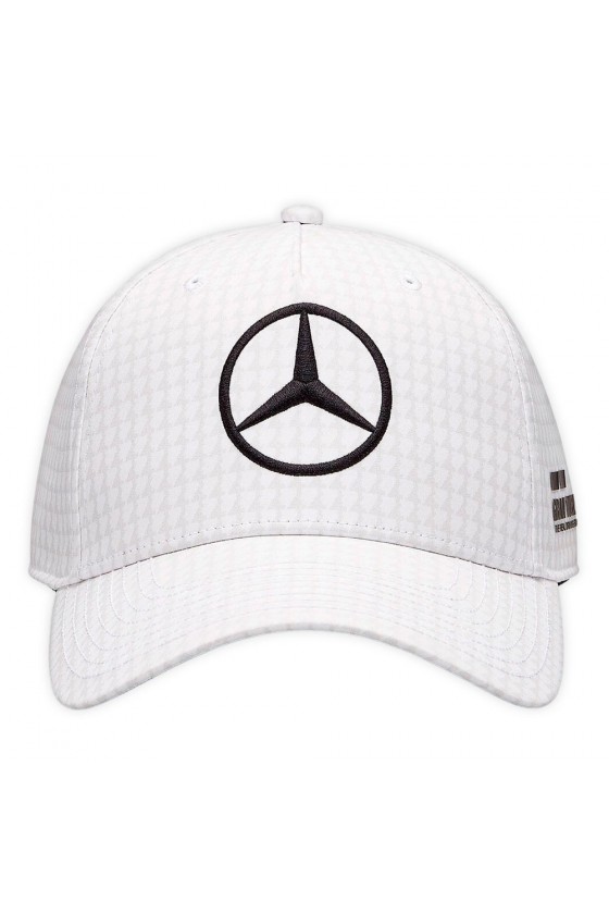 Lewis Hamilton Mercedes F1 witte pet