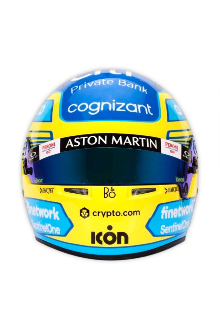 Casco Mini Helmet 1:2 Fernando Alonso 'Aston Martin 2023'