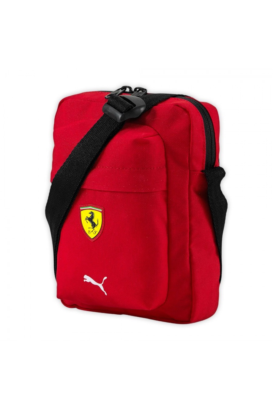 Borsa a tracolla da corsa rossa Ferrari