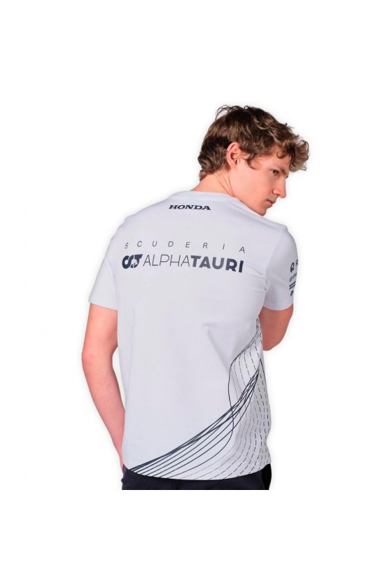 AlphaTauri F1 Camiseta Branca