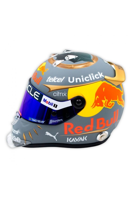 Casco Mini Helmet 1:2 Sergio Pérez 'Red Bull 2022' GP Brasil