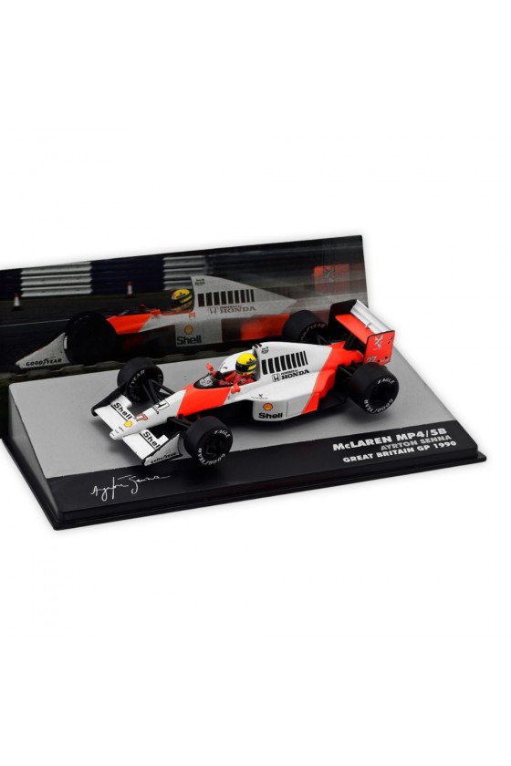 Miniatura 1:43 Coche McLaren MP4/5B 1990 'Ayrton Senna'