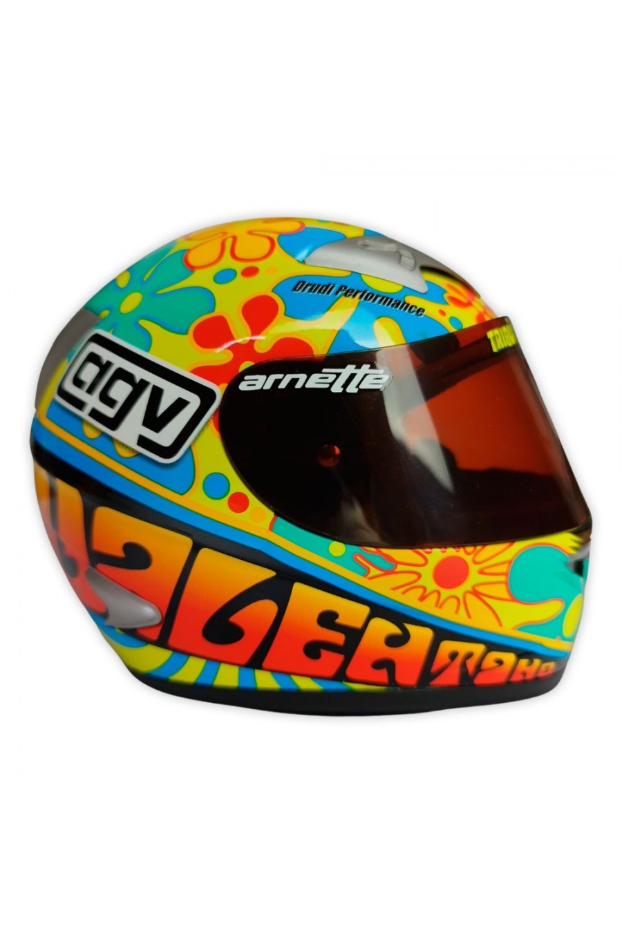 Casco Mini Helmet 1:2 Valentino Rossi 'Repsol Honda 2003' GP