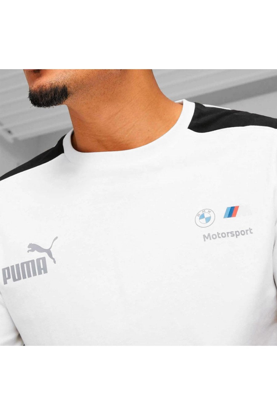 BMW Motorsport MT7 T-shirt Vit