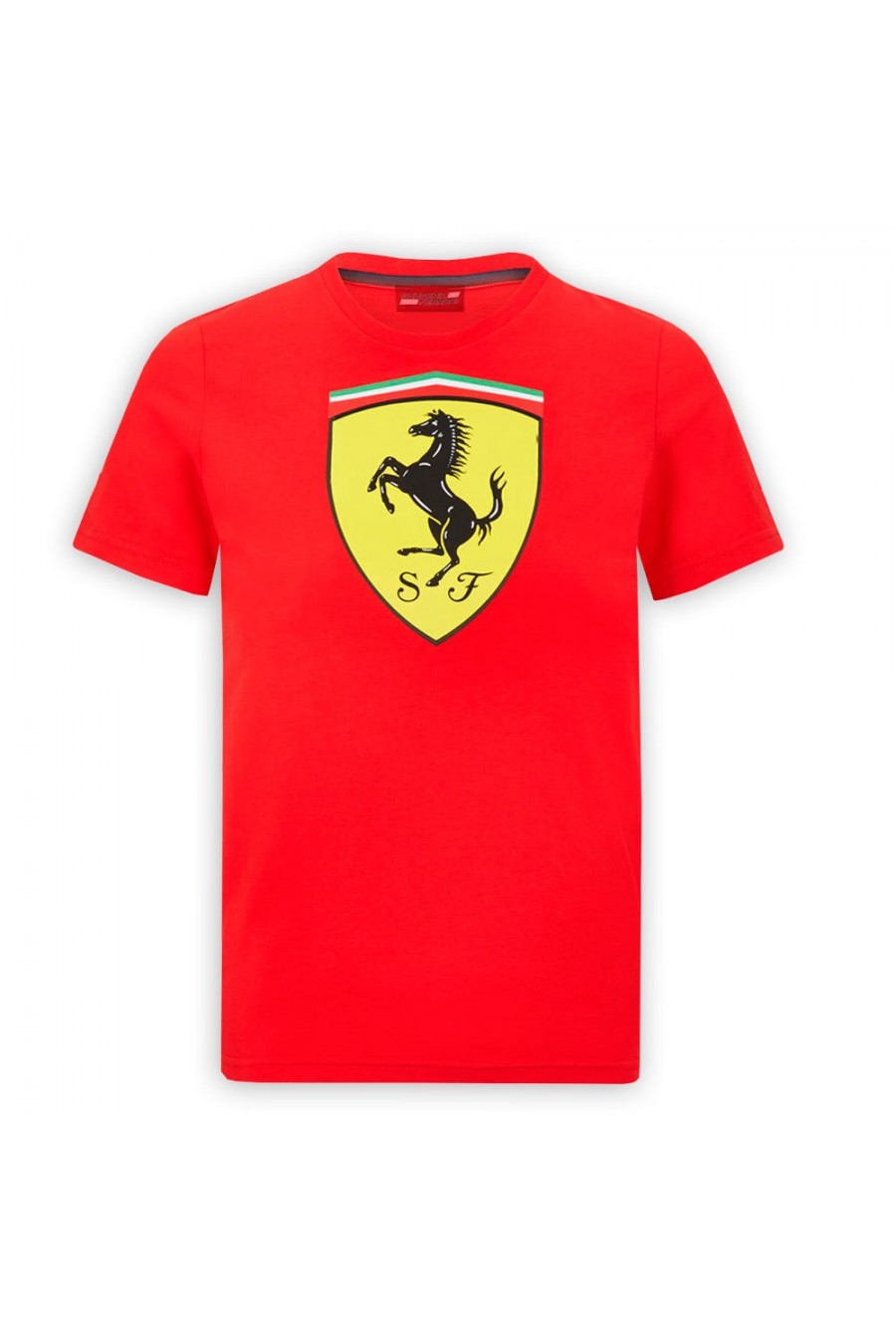 Camiseta com logotipo da Ferrari