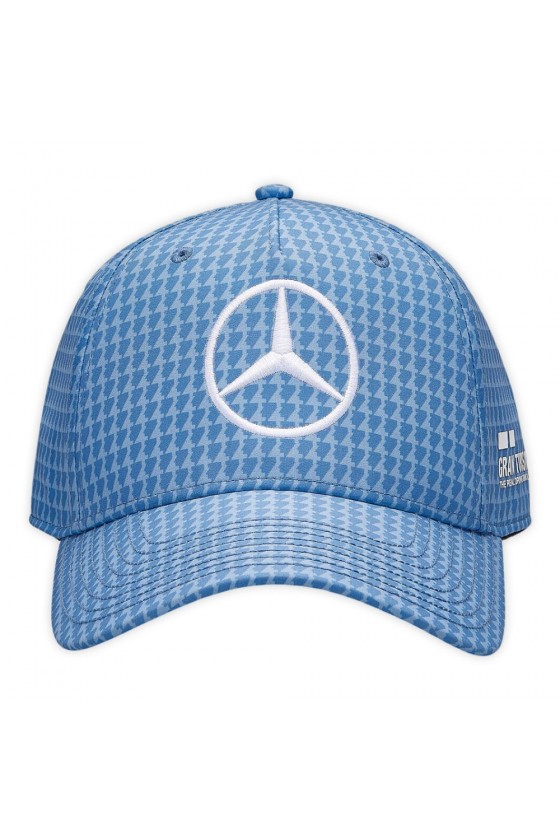 Lewis Hamilton Mercedes F1 Blaue Mütze