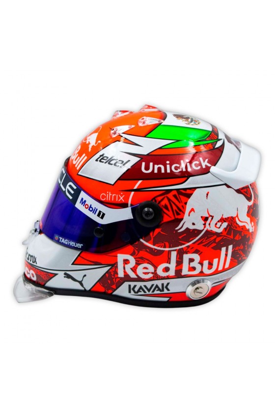 Mini casco 1:2 Sergio Pérez 'Red Bull 2022' GP d'Austria