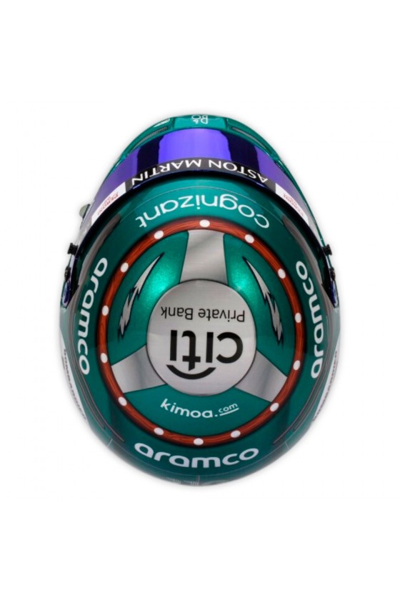 Mini Helmet 1:2 Fernando Alonso 'Aston Martin 2023' Great