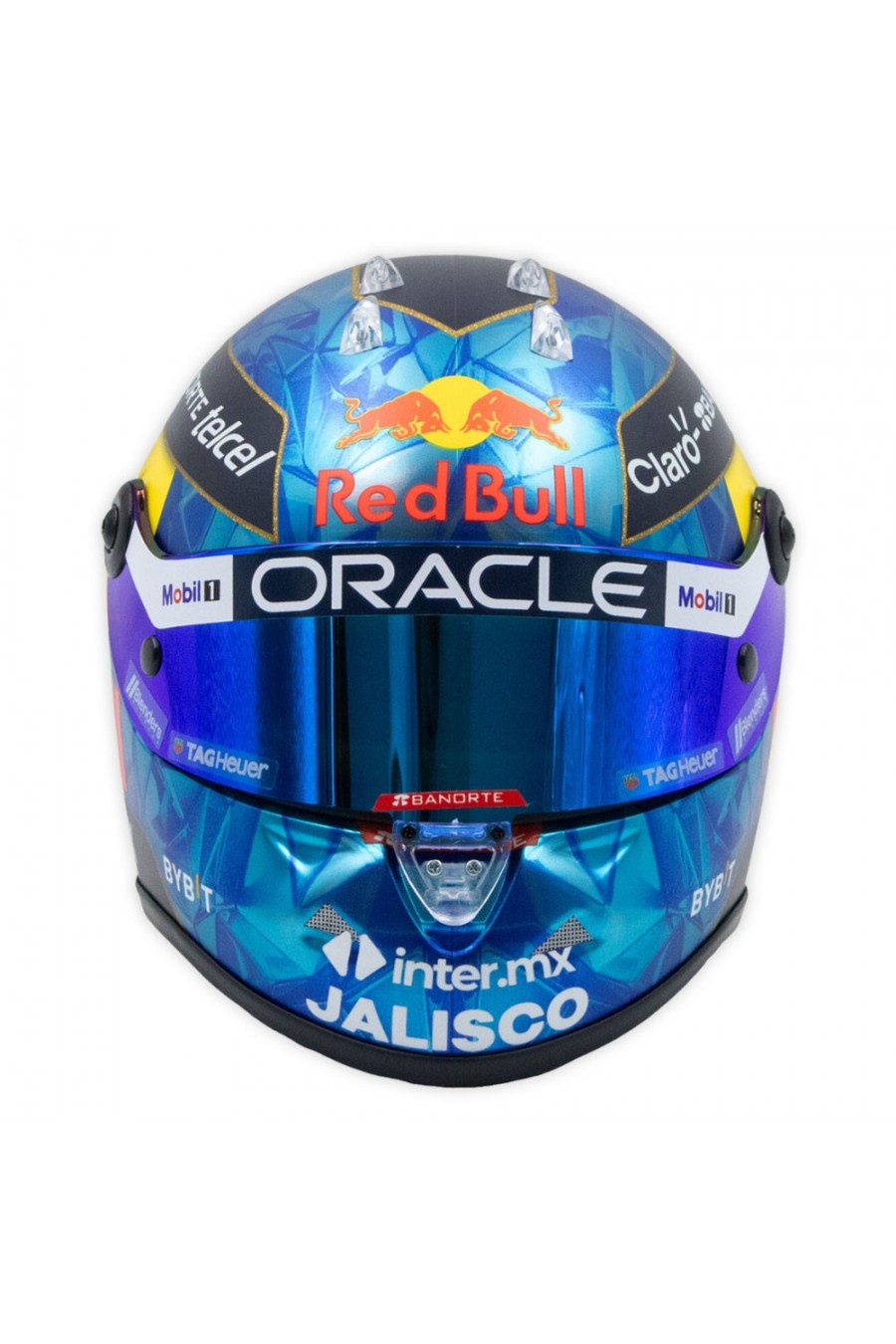 Casco Mini Helmet 1:2 Sergio Pérez 'Red Bull 2023' GP Mónaco