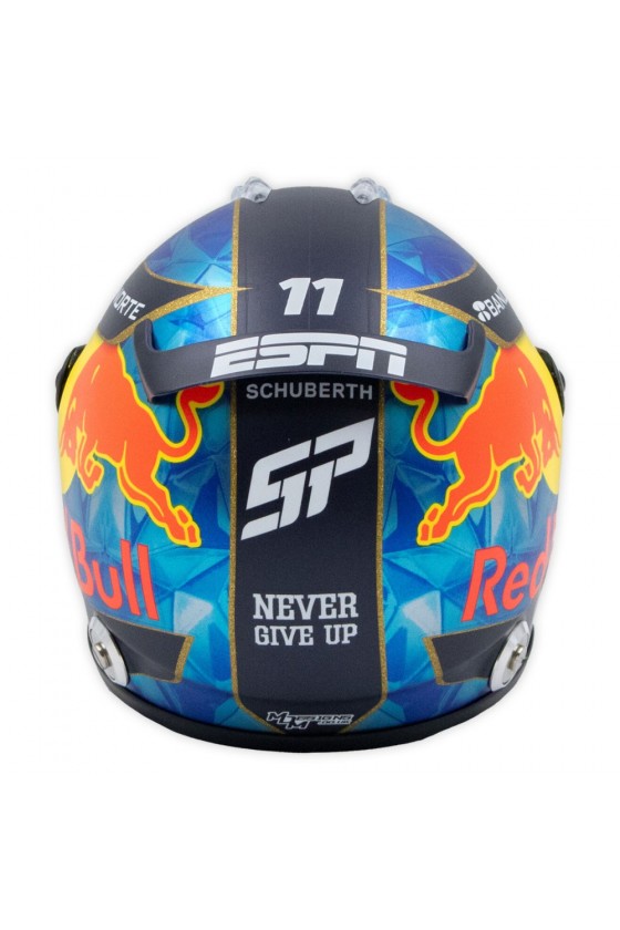 Casco Mini Helmet 1:2 Sergio Pérez 'Red Bull 2023' GP Mónaco