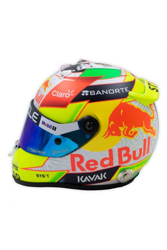 Casco Mini Helmet 1:2 Sergio Pérez 'Red Bull 2023'