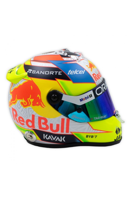 Casco Mini Helmet 1:2 Sergio Pérez 'Red Bull 2023'