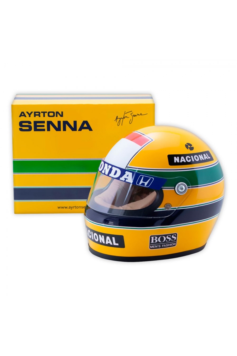 Mini Helmet 1:2 Ayrton Senna 'McLaren 1988'