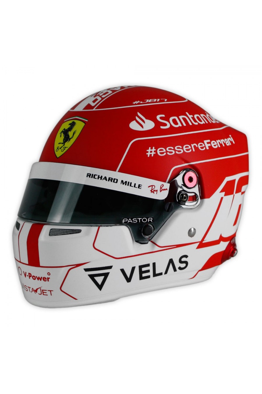 Casco Mini Helmet 1:2 Charles Leclerc 'Ferrari 2022' GP Mónaco