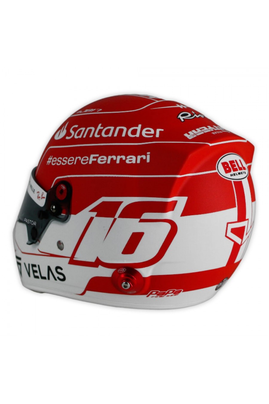 Casco Mini Helmet 1:2 Charles Leclerc 'Ferrari 2022' GP Mónaco