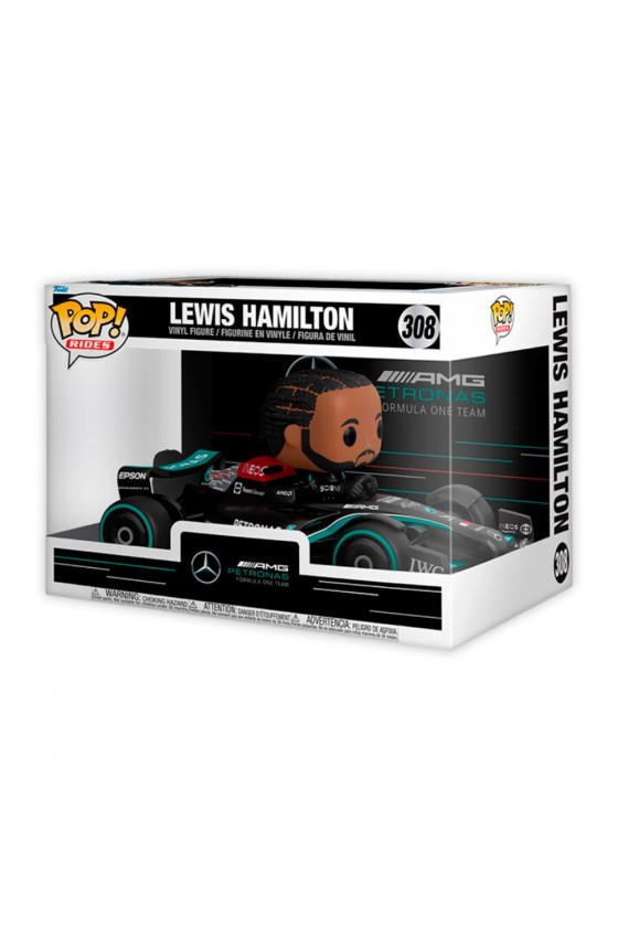 Funko Pop Lewis Hamilton Mercedes F1 Coche