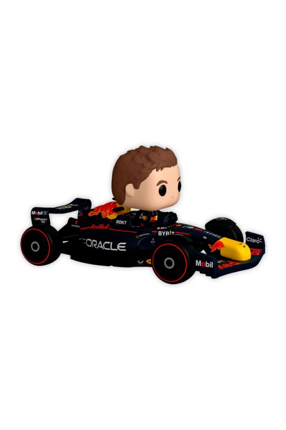 Funko Pop Max Verstappen Red Bull F1 Coche