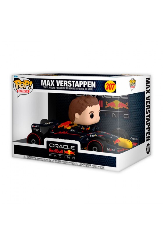 Funko Pop Max Verstappen Red Bull F1 Coche