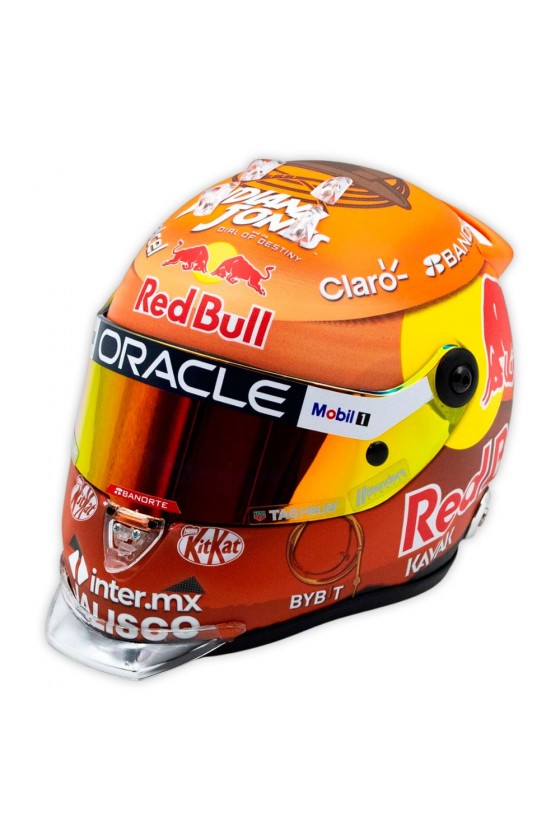 Mini Casque 1:2 Sergio Pérez 'Red Bull 2023' GP Canada