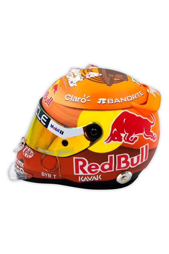 Minihelm 1:2 Sergio Pérez „Red Bull 2023“ GP Kanada