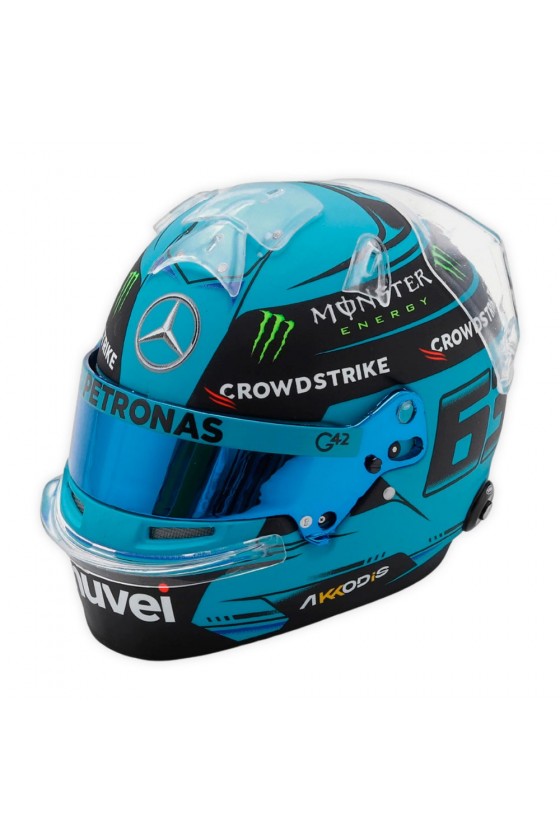 Mini Helmet 1:5 George Russell 'Mercedes 2023'