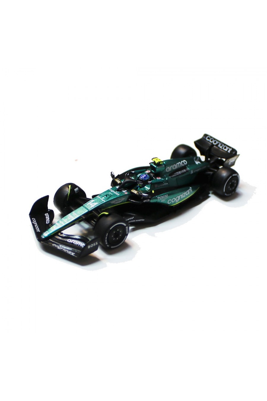 Carro em miniatura 1:84 Aston Martin 2023 'Fernando Alonso'