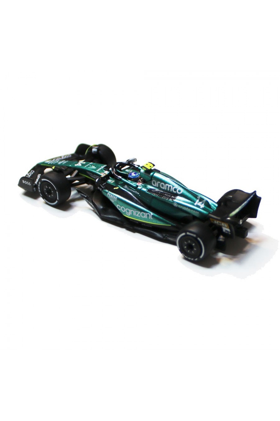 Carro em miniatura 1:84 Aston Martin 2023 'Fernando Alonso'